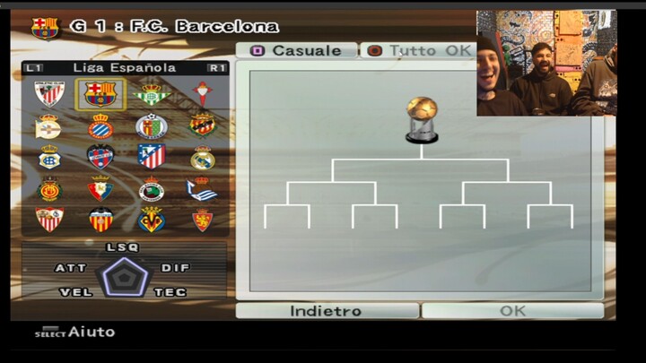 Konami Cup n' friends at PES6