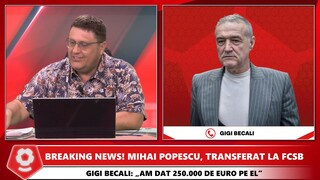 Gigi Becali vrea sa dea MAREA LOVITURA in mercato: CATI BANI OFERA pe Birligea de la CFR