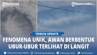 Fenomena Awan Berlubang di Langit Jember, Warga Sebut seperti Ubur ubur, BMKG Awan Cavum