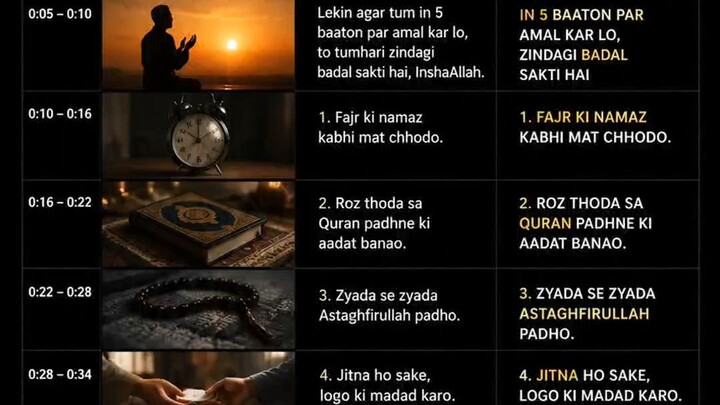 slamic best bate 🥰 JO JINDAGI BADAL DENGI ONE FOLLOW PLEASE 🥹