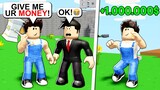 I ROBBED AN ISLANDS MILLIONARE AND BECAME RICH! Roblox