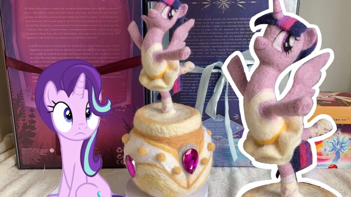 [Wool Felt] Saya membuat kotak musik Twilight Sparkle!