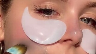 When skincare videos are paired with cute sound effects...