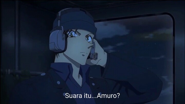 Detective Conan Movie 26 : Black Iron Submarine Best Scene!!! SUB INDO