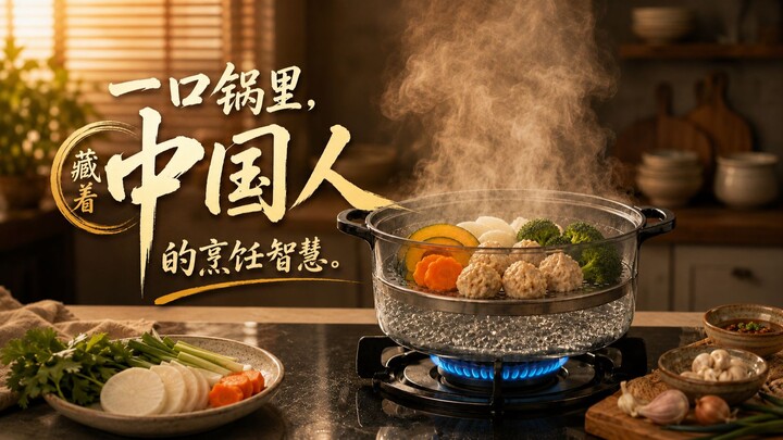 A single pot holds the culinary wisdom of the Chinese!