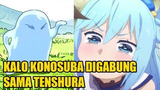 Di anime ini ada Slime & Dewinya Ngikut ke isekai kayak Konosuba