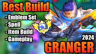 GRANGER BEST BUILD 2024 | TOP 1 GLOBAL GRANGER BUILD | GRANGER - MOBILE LEGENDS | MLBB (Part 2)