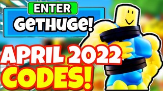 APRIL *2022* ALL NEW SECRET OP CODES In GET HUGE SIMULATOR! Roblox Get Huge Simulator