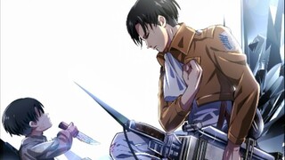 "Choose a path with no regrets" - Levi Ackerman "A ruthless exterior envelops a fiery heart"
