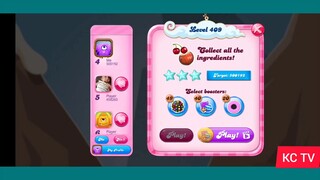 CANDY CRUSH SAGA LEVEL 409 (NEW VERSION)