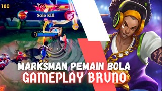 Pakek hero Bruno, sekali tendang nyawa musuh auto melayang 🤣