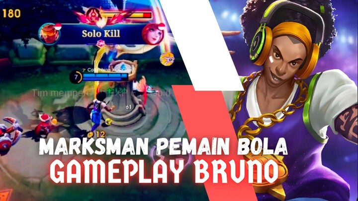 Pakek hero Bruno, sekali tendang nyawa musuh auto melayang 🤣