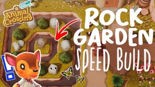 FAUNA'S ROCK GARDEN: SPEED BUILD // ANIMAL CROSSING NEW HORIZONS