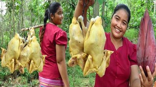 Yummy Cooking Chicken with banana flower t recipe & Cooking Life