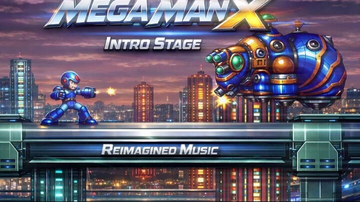 Mega Man X - Intro Stage - Reimagined Music (SNES) #snes #gamingmusic