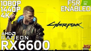 Cyberpunk 2077 v1.5 | RX 6600 | 1080p, 1440p, 4K benchmarks!