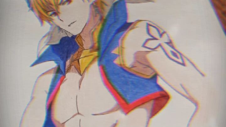 Menggambar Gilgamesh dulu gak sih