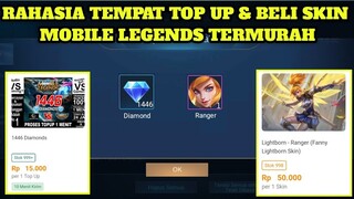 RAHASIA TEMPAT TOP UP DIAMOND DAN BELI SKIN MOBILE LEGENDS TERMURAH!!! 100% LEGAL AMAN