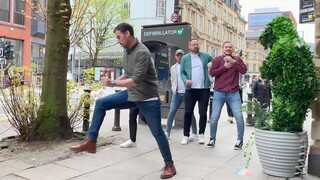 BUSHMAN PRANK 2024! FIRST THINGS FIRST SCARE PRANK COMPILATION OF MENS REACTION 2024!!