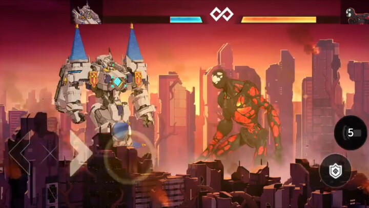 knight naik Gundam tapi kalah apa lah