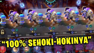 ROLL SUPER HOKI LAGI INI! PANEN MINOTAUR! - Magic Chess Mobile Legends