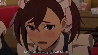 Momo malu² jadi maid di depan Okarun, tapi malah bilang dasar sialan🤣