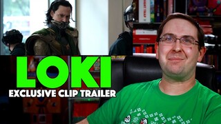 REACTION! Loki Exclusive Clip Trailer - Disney+ Marvel Series 2021