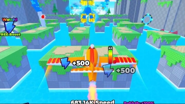 +1 Speed Plane Escape #roblox
