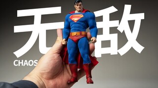 太帅了！超人 黑暗骑士归来 CHAOS 1/12 6寸 DC漫画护国使者国家保卫者可动人偶成品玩具模型手办 非测评纯分享
