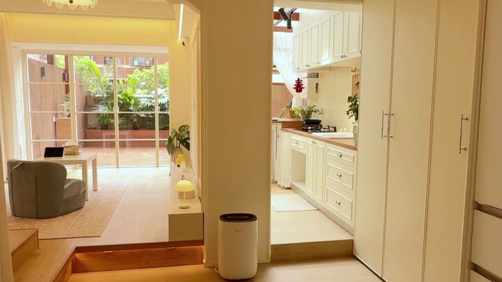 Apartemen kecil 38 meter persegi, tampilan satu sudut pandang langsung datang!