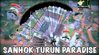 SANHOK TURUN PARADISE ❗❗ BANTAI SULTAN SANHOK SAMPAI CHICKEN DINNER - PUBG MOBILE