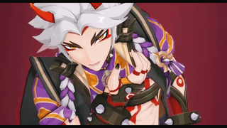 【原神MMD】『 屋 顶 着 火 』 荒泷一斗