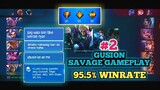 Gusion 95.5% Winrate Gameplay | NapaSubscribe Sila Sa Channel Ko