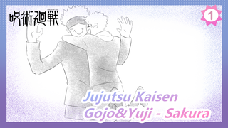 [Jujutsu Kaisen/Hand Drawn MAD] Gojo&Yuji - Sakura_1