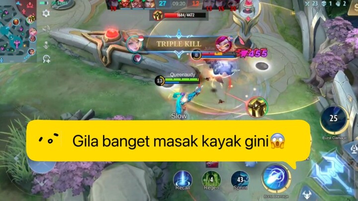 Gila baru maen masak kayak gini😱 #mobilelegend #ml