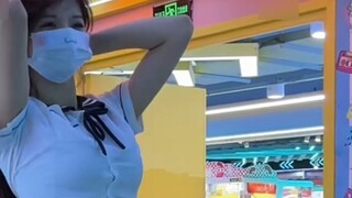 Váy xếp li theo phong cách preppy của cô gái ngọt ngào, phiên bản dài con lắc lớn, ngọt ngào quá, th