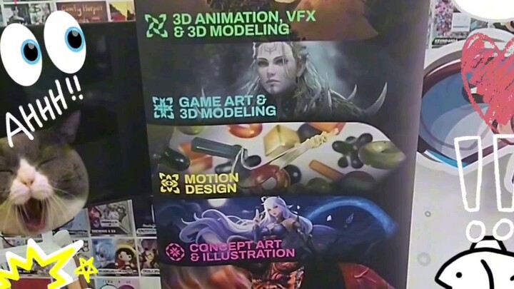 👀 Behind the Scenes / 幕后Banners from 3dsense Media School have arrived!