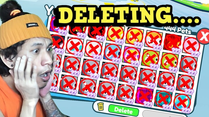 Deleting PETS in Pet Simulator X