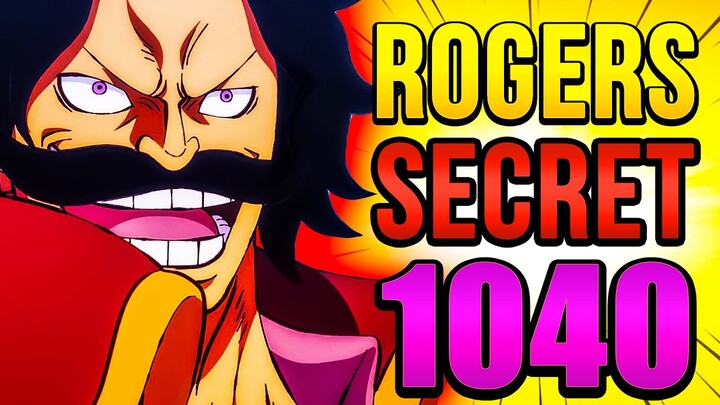 ROGERS SECRET || One Piece 1040 REVIEW
