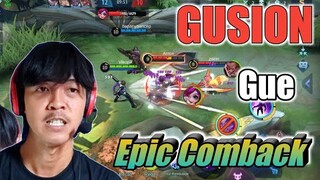 GUSION Gw EPIC COMBACK | Mobile Legends