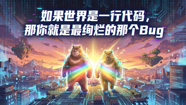 If the world is a line of code, then you’re the most dazzling bug.