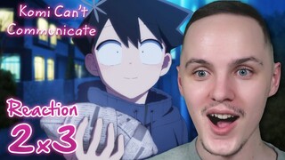 ASKING HER OUT?! | Komi Can't Communicate Season 2 Episode 3 Reaction