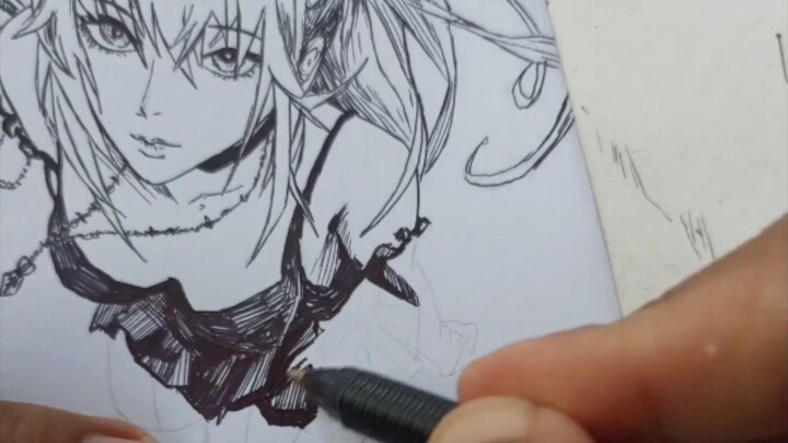 drawing misa amane dari deathnote. yang mau request bisa ketik di komen