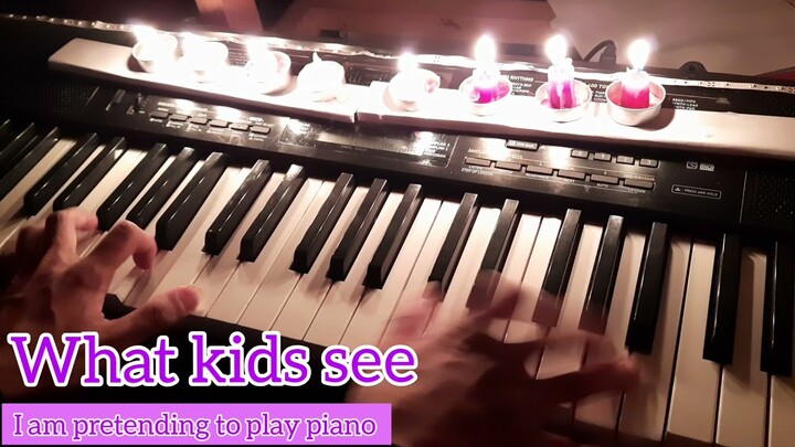 What kids see vs what parents see pianist edition