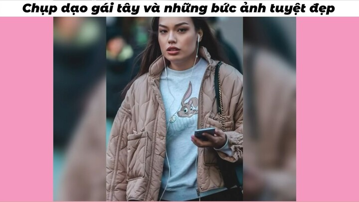Săn ảnh gái tây trên phố đi bộ #chuphinh #doisong