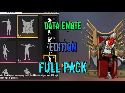 WAJIB COBA❗DATA CONFIG EMOTE EDITION FULL FACK - FREE FIRE