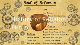 HISTORY OF RELIGION (Part 6): KING SOLOMON and THE TEMPLE