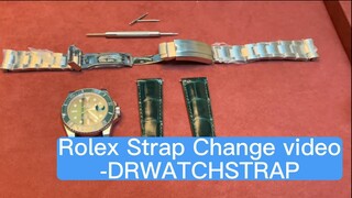 Rolex Submariner Strap Change Video | Drwatchstrap