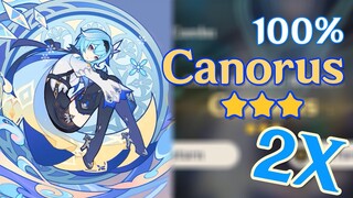 Dance of Aphros (Eula Theme) 100% Canorus 2x Speed | Windblume Festival 3.5 - Genshin Impact