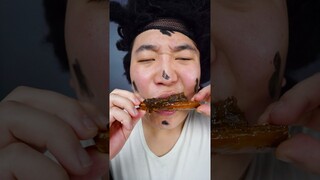 ASMR MUKBANG | GIANT Braised Beef Ribs 🍖 Abalone 🦪 Noodles 🍜 Sausage🌭#shrots